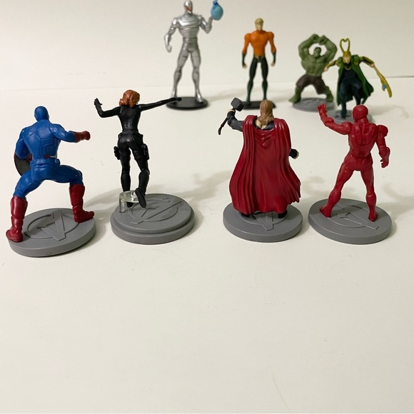 Superhero Action Figure Lot Marvel DC Comics Assorted Sizes - Picture 15 of 15